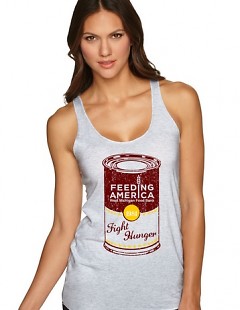 The Feeding America West Michigan collection includes a variety of designs for men and women.