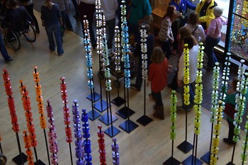 Susan Rankin’s Glass Forest, ArtPrize 2011, at the Grand Rapids Public Museum