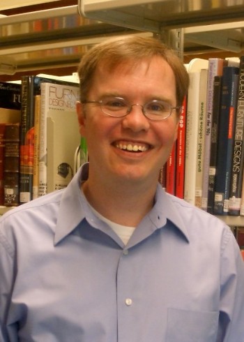 Tim Gleisner, manager of the Grand Rapids Public Library's Local History and Special Collections Department 