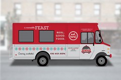 Artist's rendering of A Moveable Feast Truck
