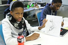 WMCAT teens can expand upon their creativity in numerous outlets such as sketching, painting, digital work, and more.