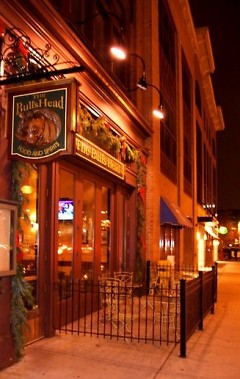 Monroe Street View of Bulls Head Tavern