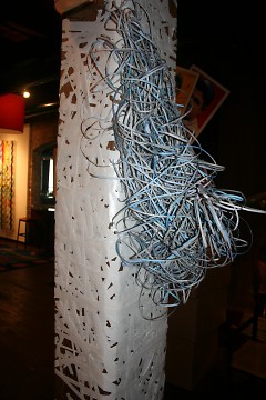 Nested by Iowa artist Angela Pease at The BOB during ArtPrize
