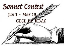 GLCL Sonnet Contest Jan - Mar 15, 2016
